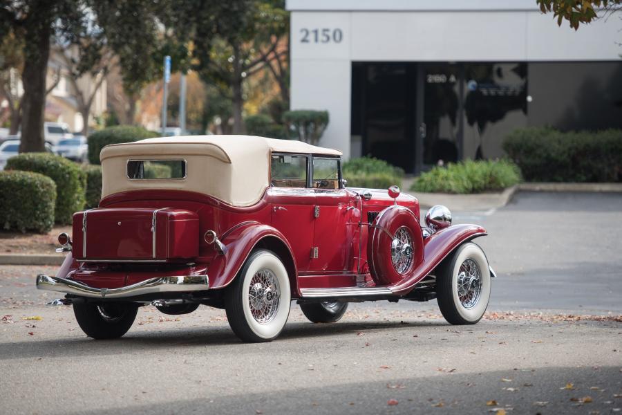  Auburn V12 1250 Salon Dual Ratio Phaeton Sedan 1934 года  (фото 16 из 16)